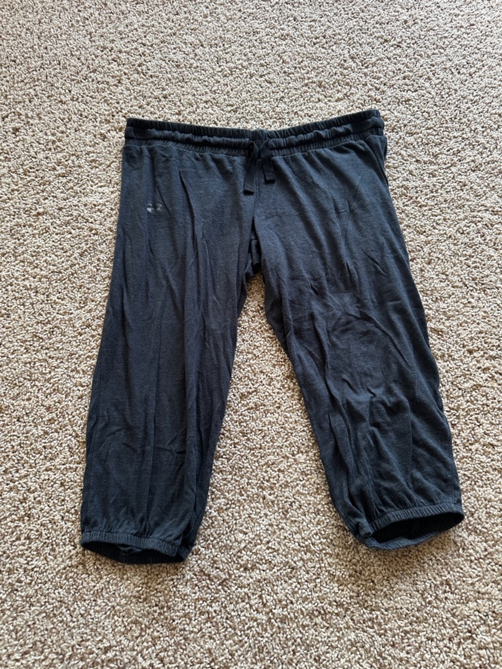 Under Armour Black Track Jogger Pants
